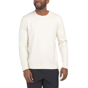 AVALANCHE Stone Micro Corduroy Supersoft Crew Neck Top